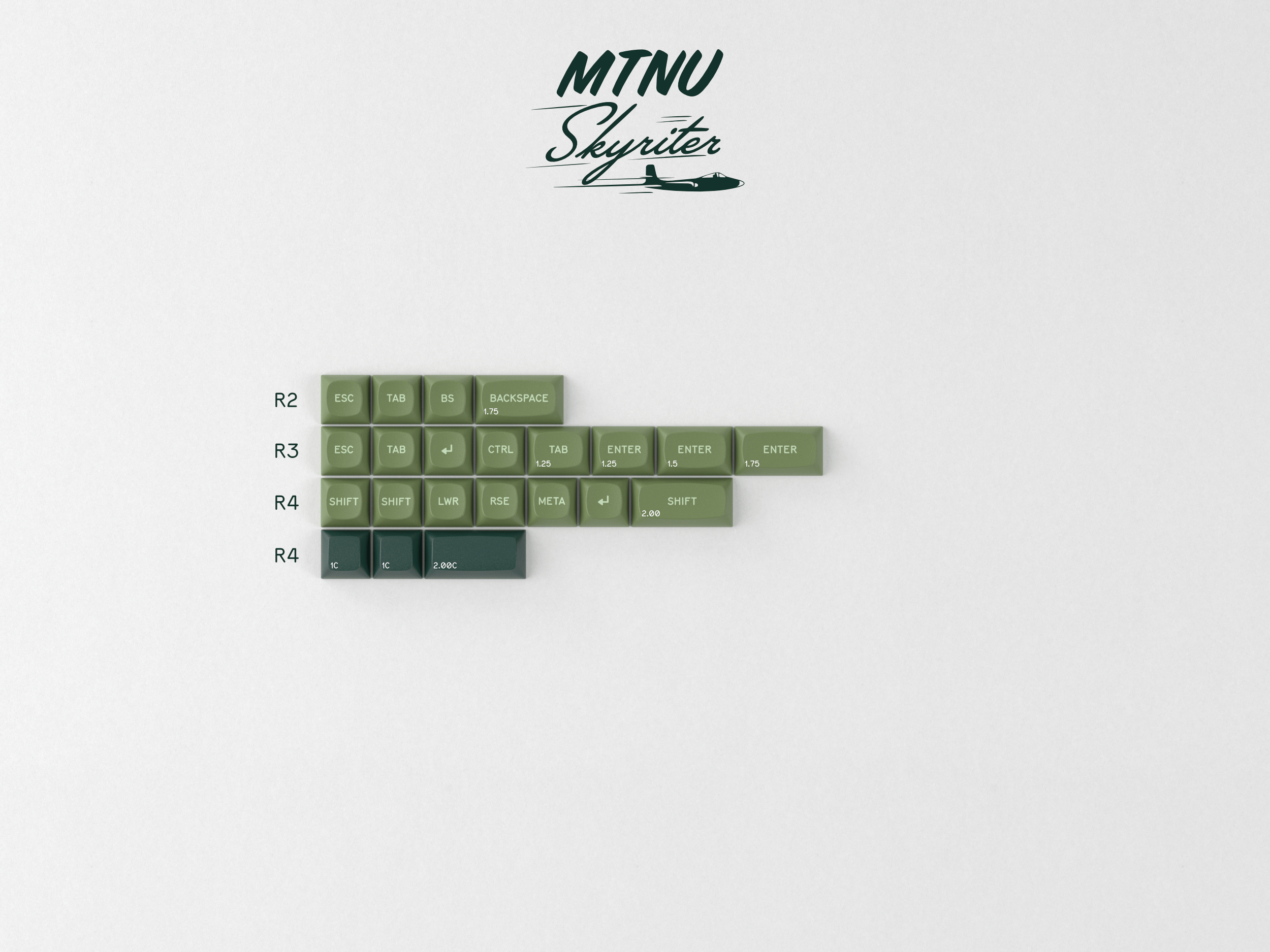 GMK MTNU Skyriter Keycaps GMK MTNU Skyriter Keycaps