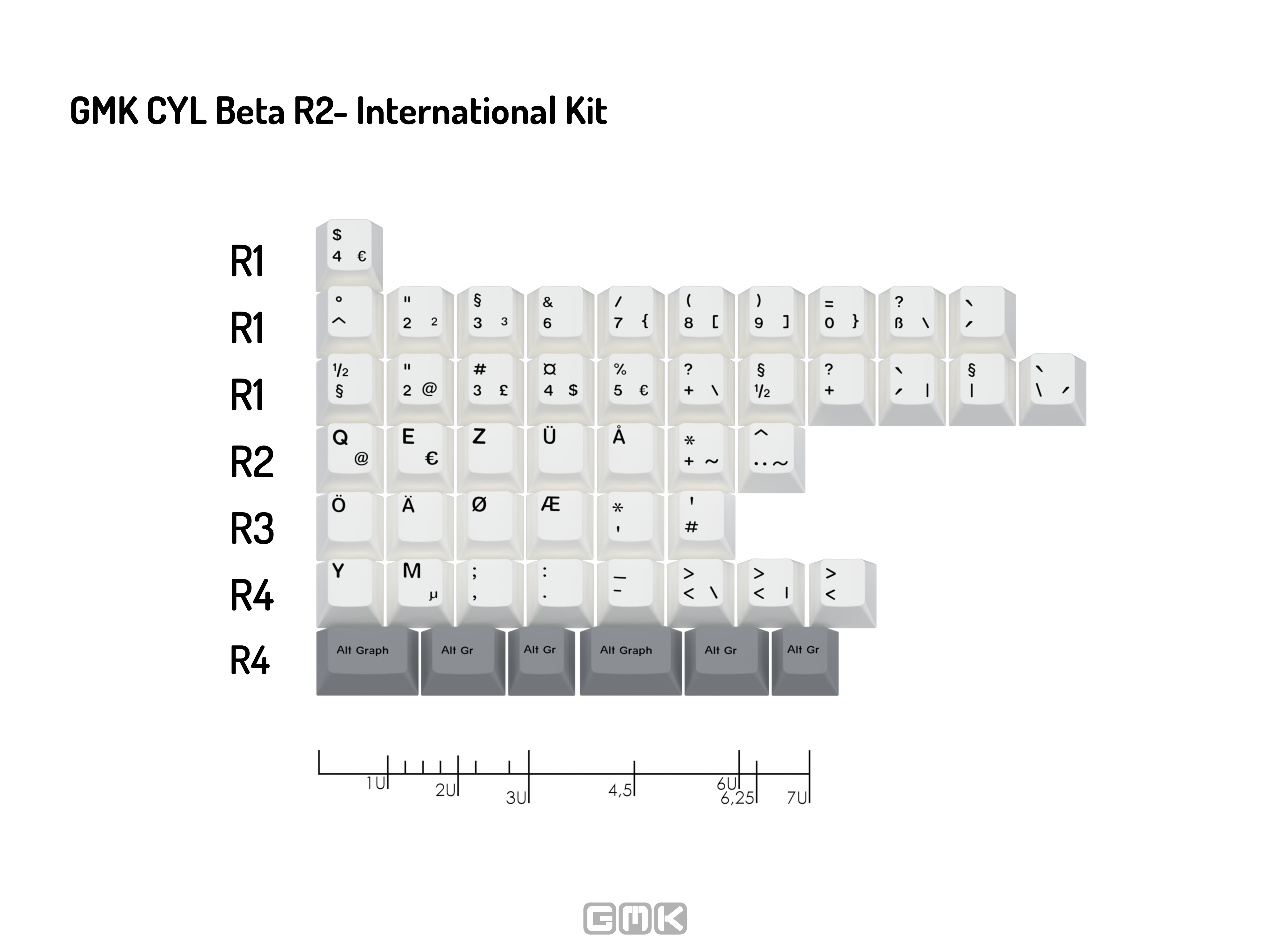 GMK CYL Beta & JS Keycaps