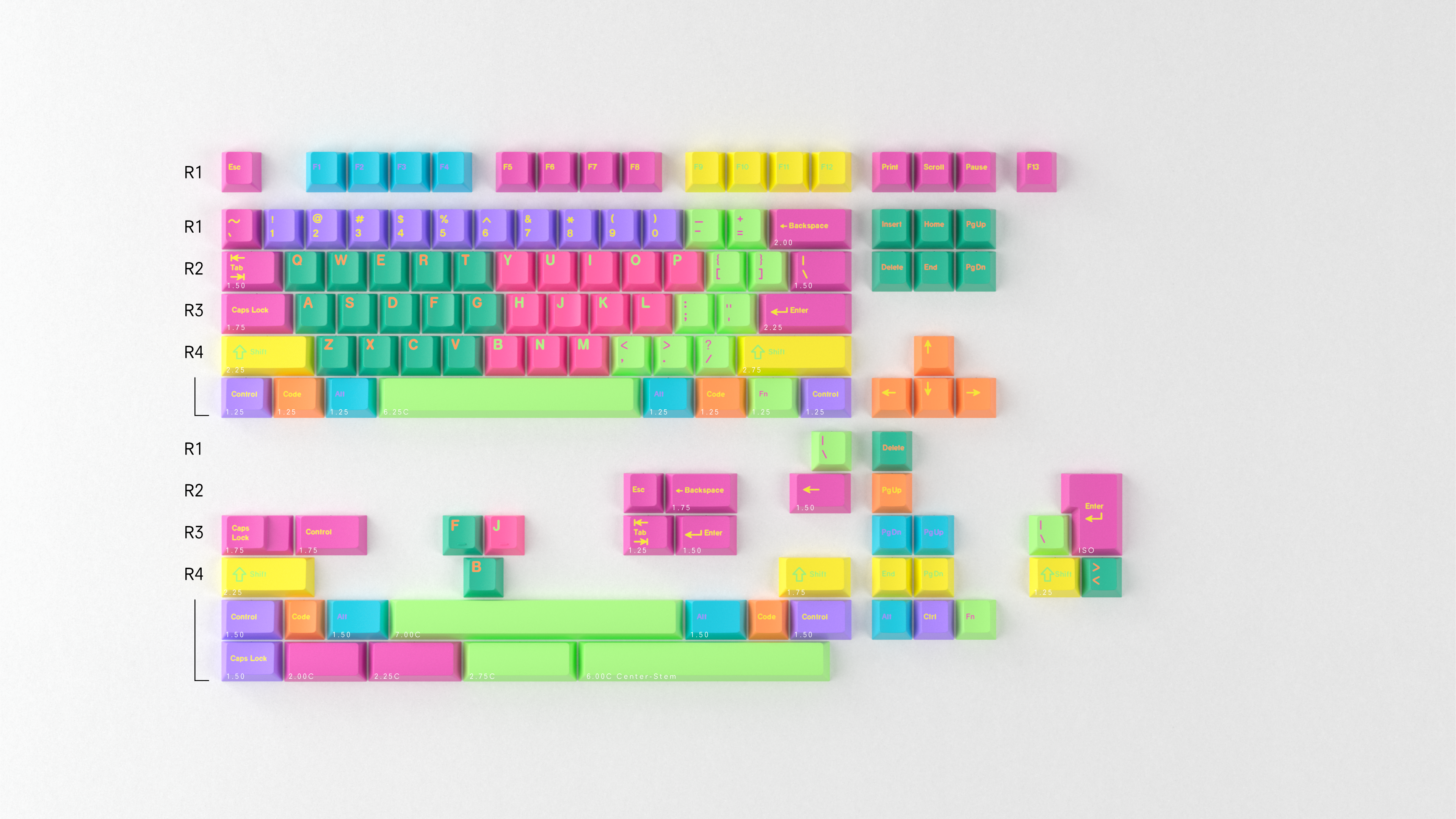 キーボード GMK Windbreaker Base Kit GMK Windbreaker | Premium ABS Keycap Kit for Mechanical Keyboards