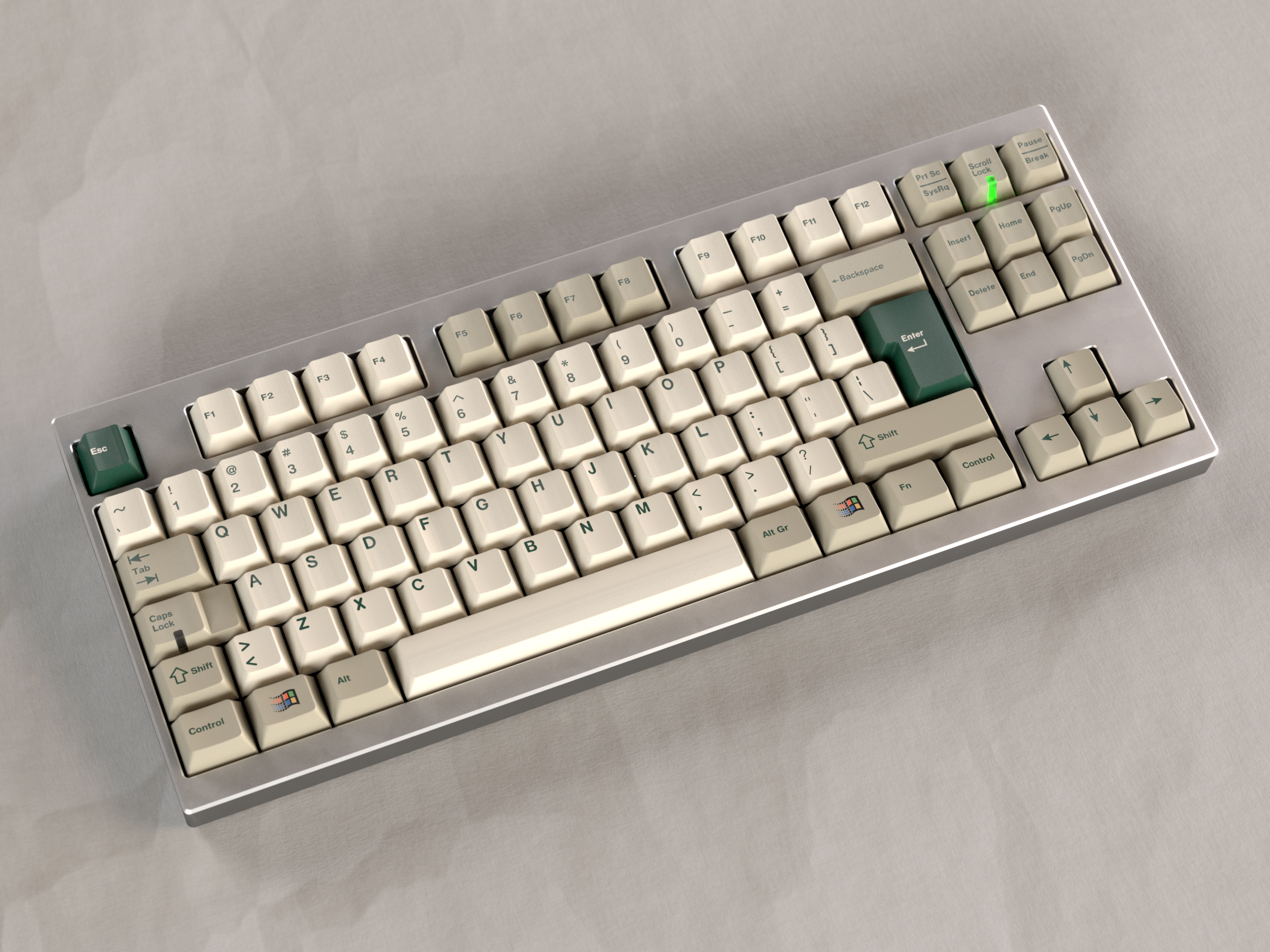 GMK CYL Verdant Retro Keycaps GMK CYL Verdant Retro Keycaps