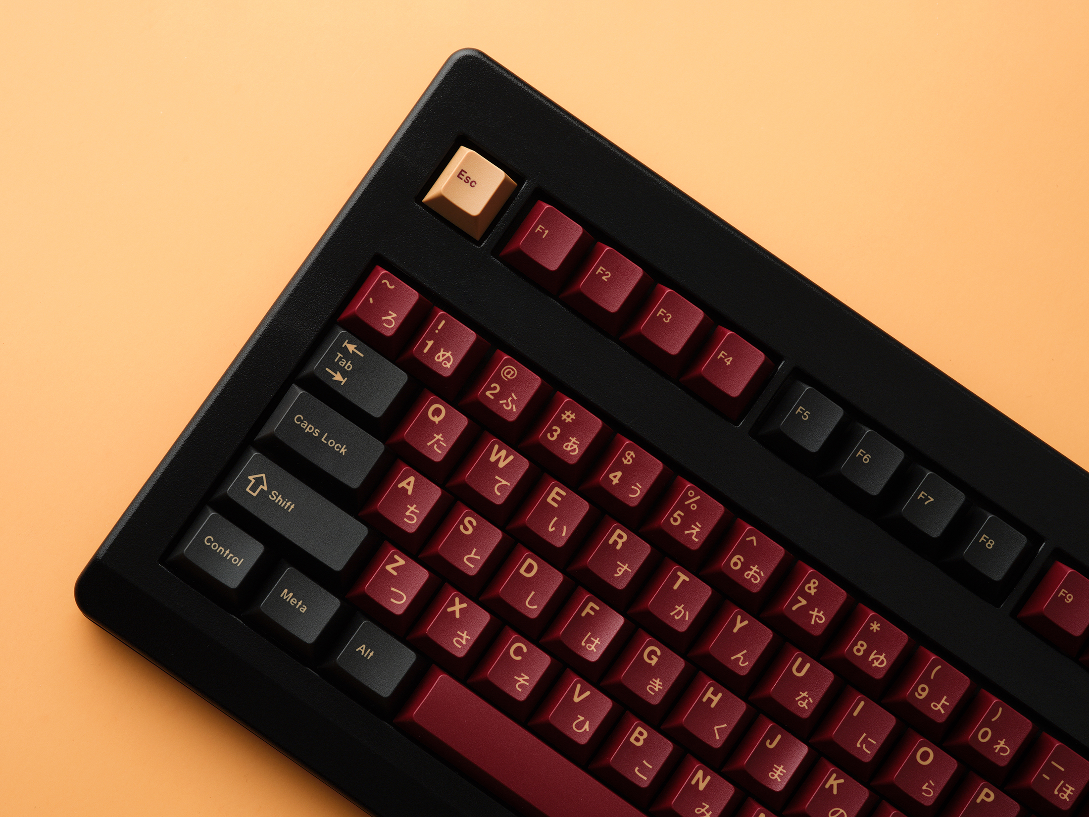 GMK CYL Red Samurai Keycaps