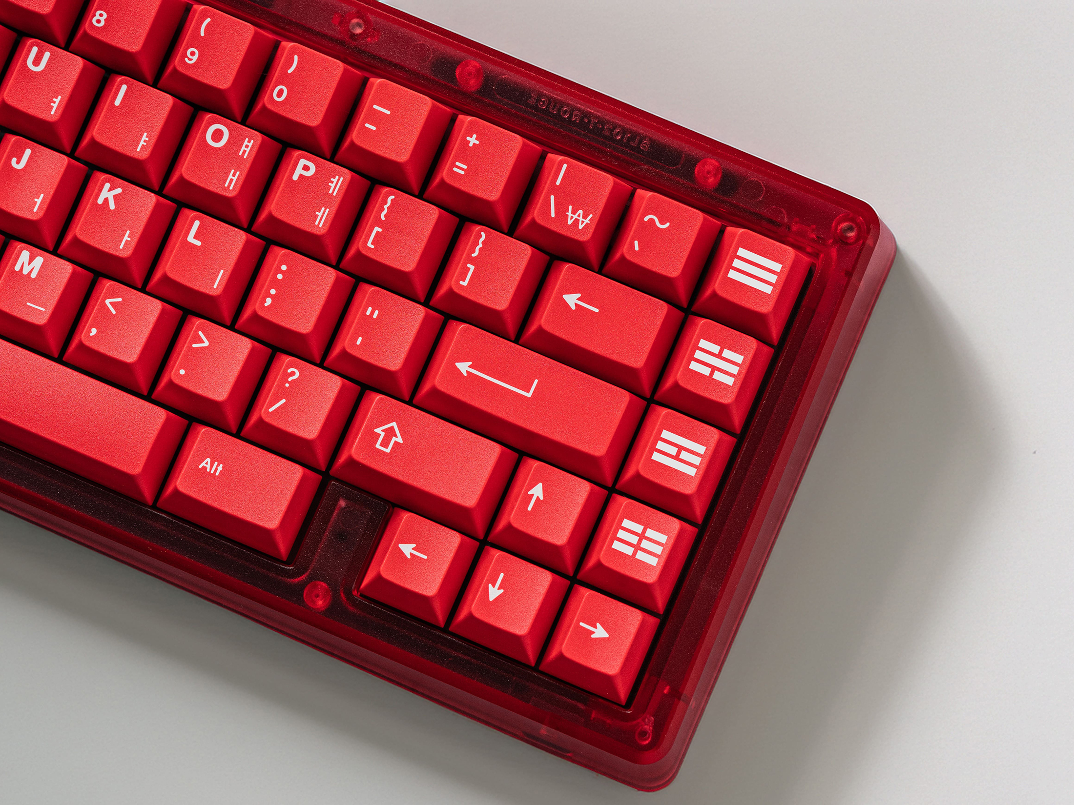 GMK CYL Red Devils R2 Keycaps