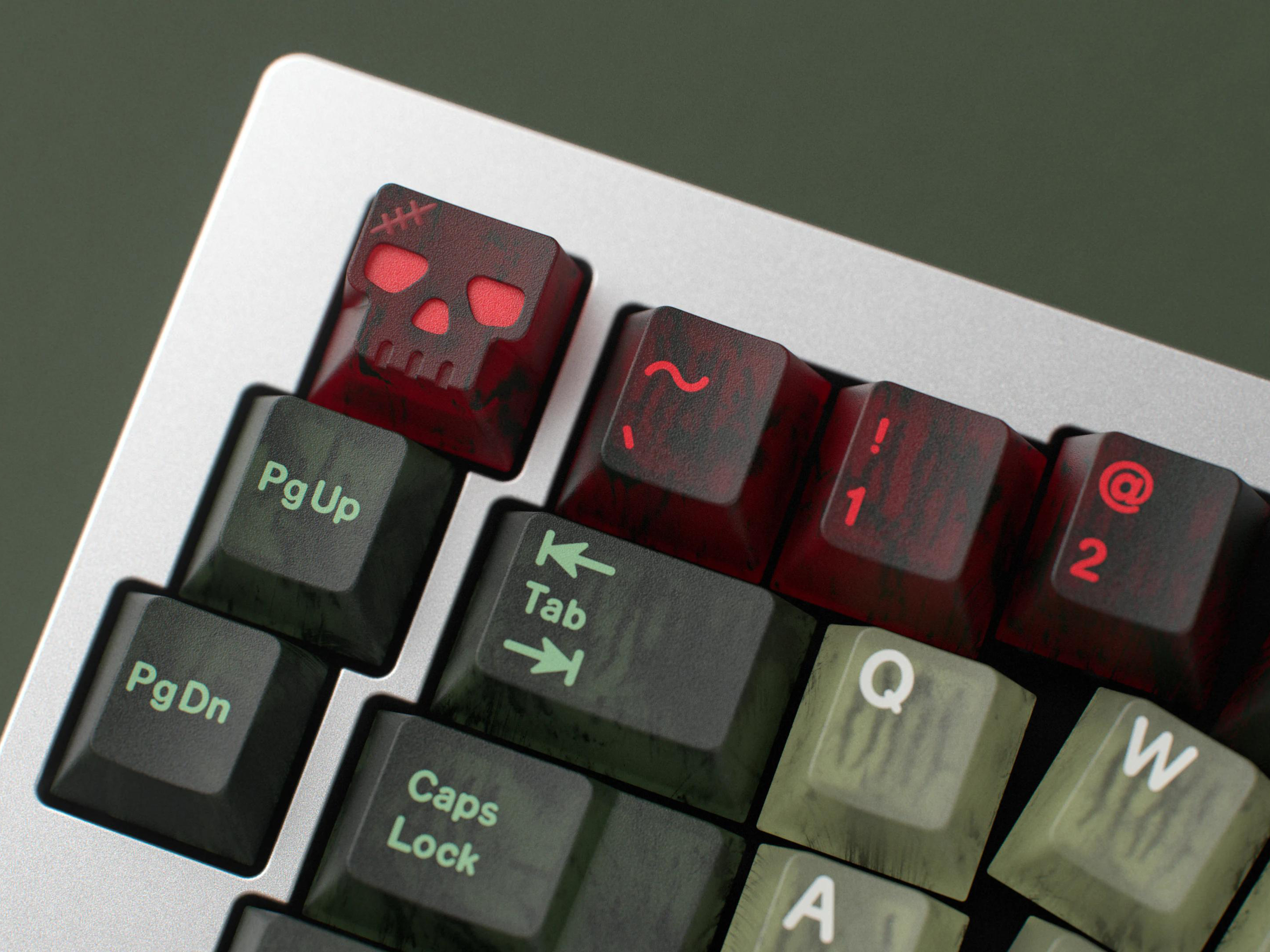 GMK CYL Zombie Keycaps