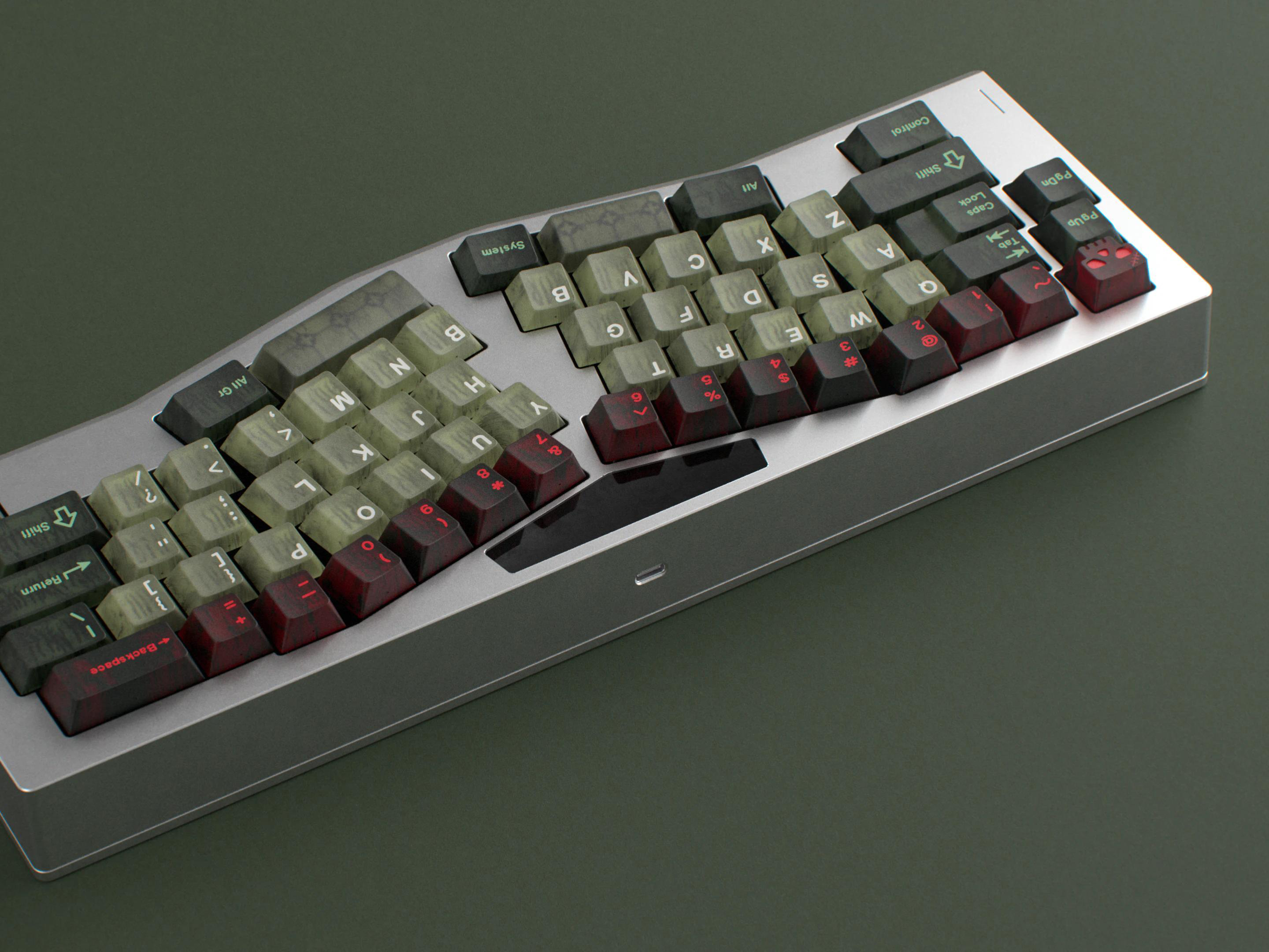 GMK CYL Zombie Keycaps