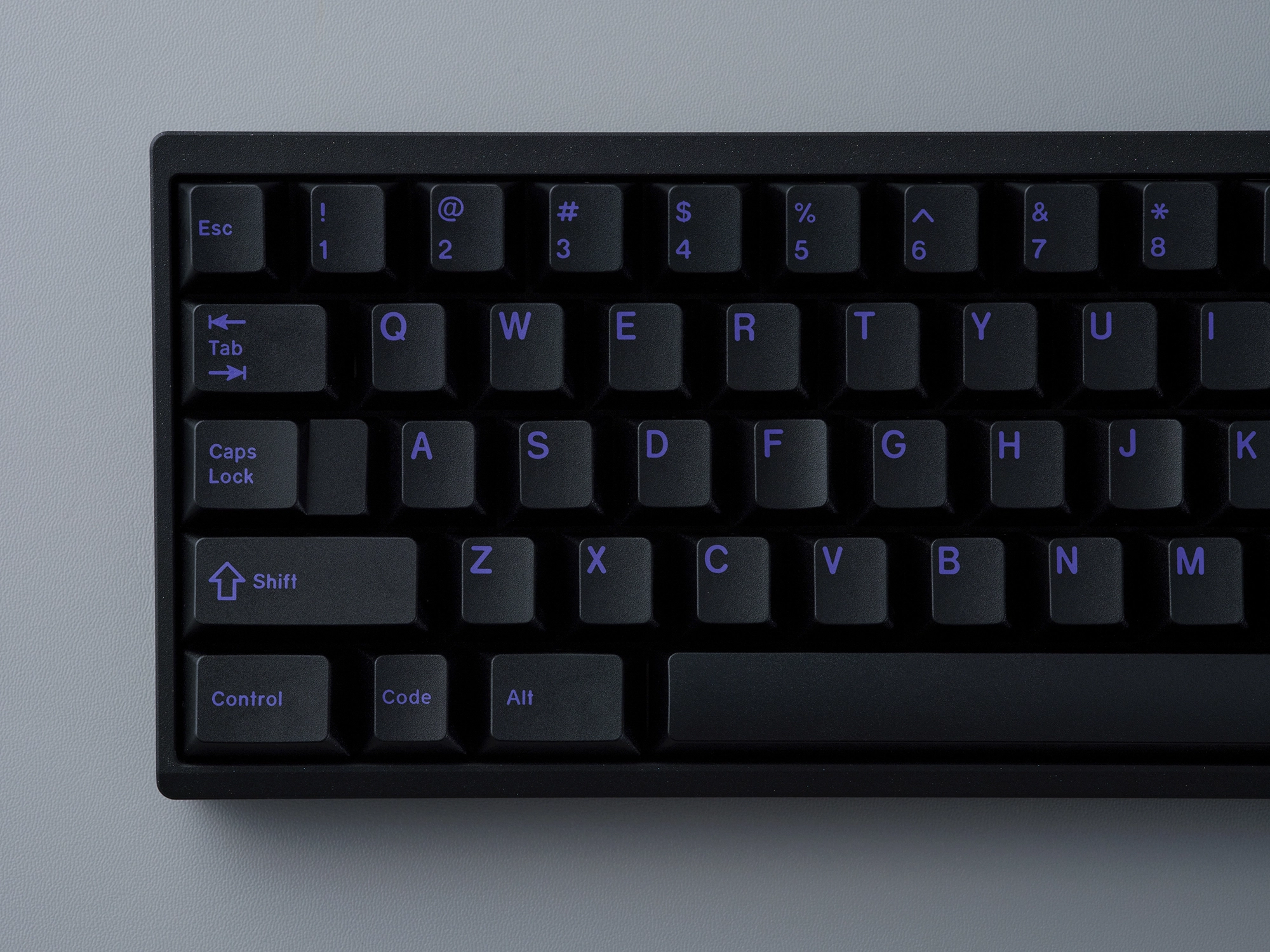 GMK CYL PoB (Purple on Black) Keycaps