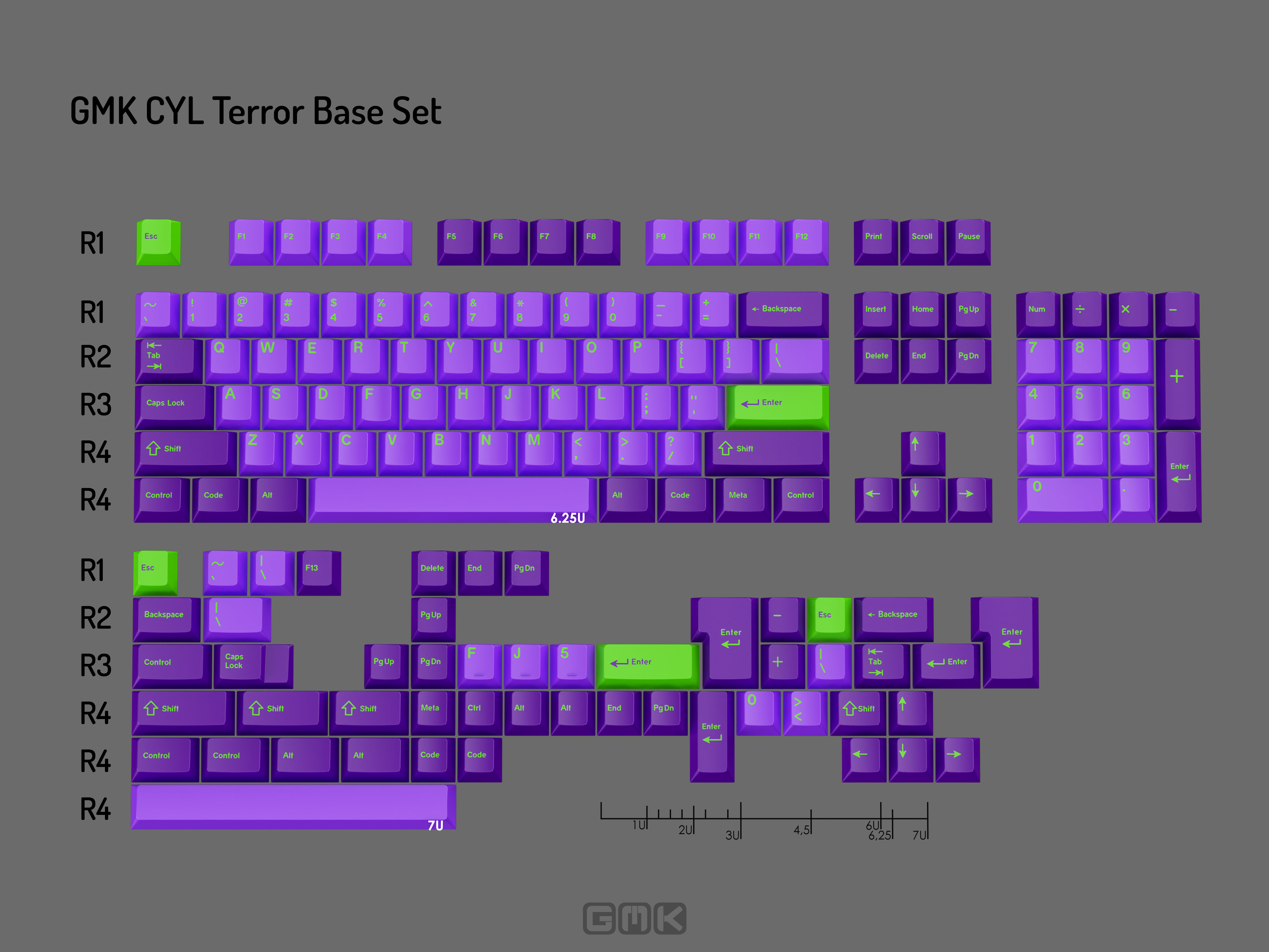 GMK CYL Terror Keycaps GMK CYL Terror Keycaps
