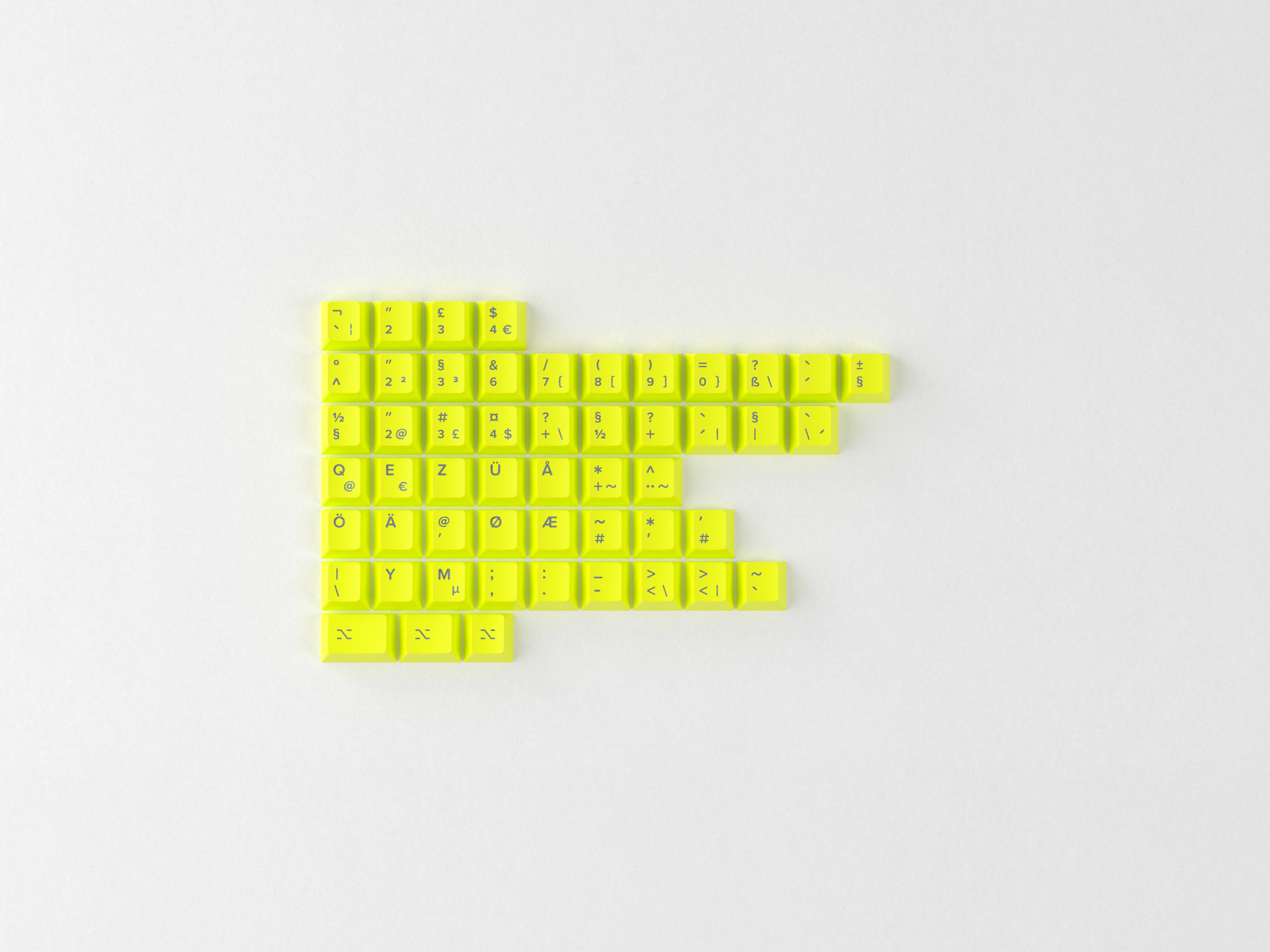 GMK CYL HI-Viz R2 Keycaps