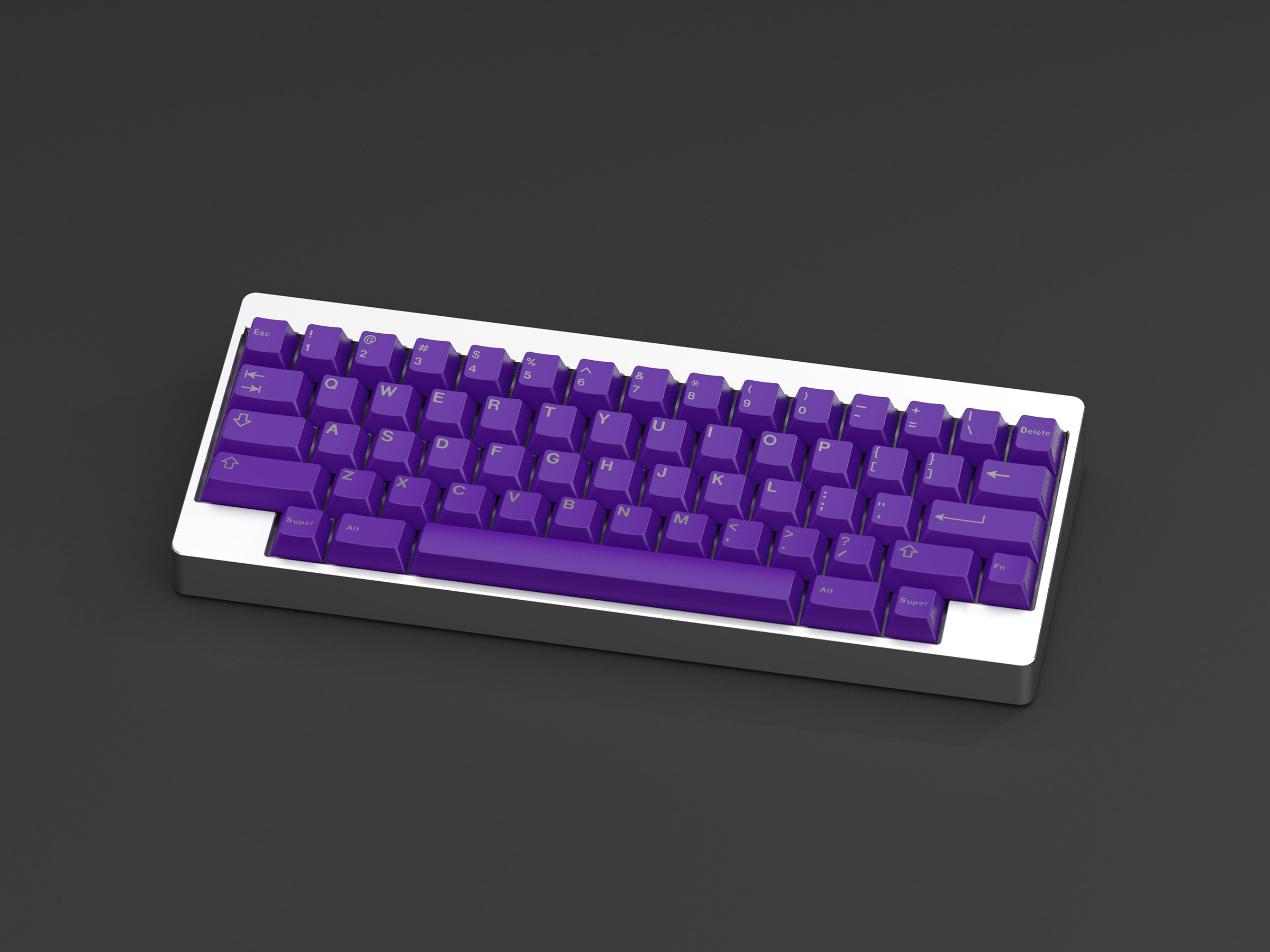 GMK CYL Purple Keycaps