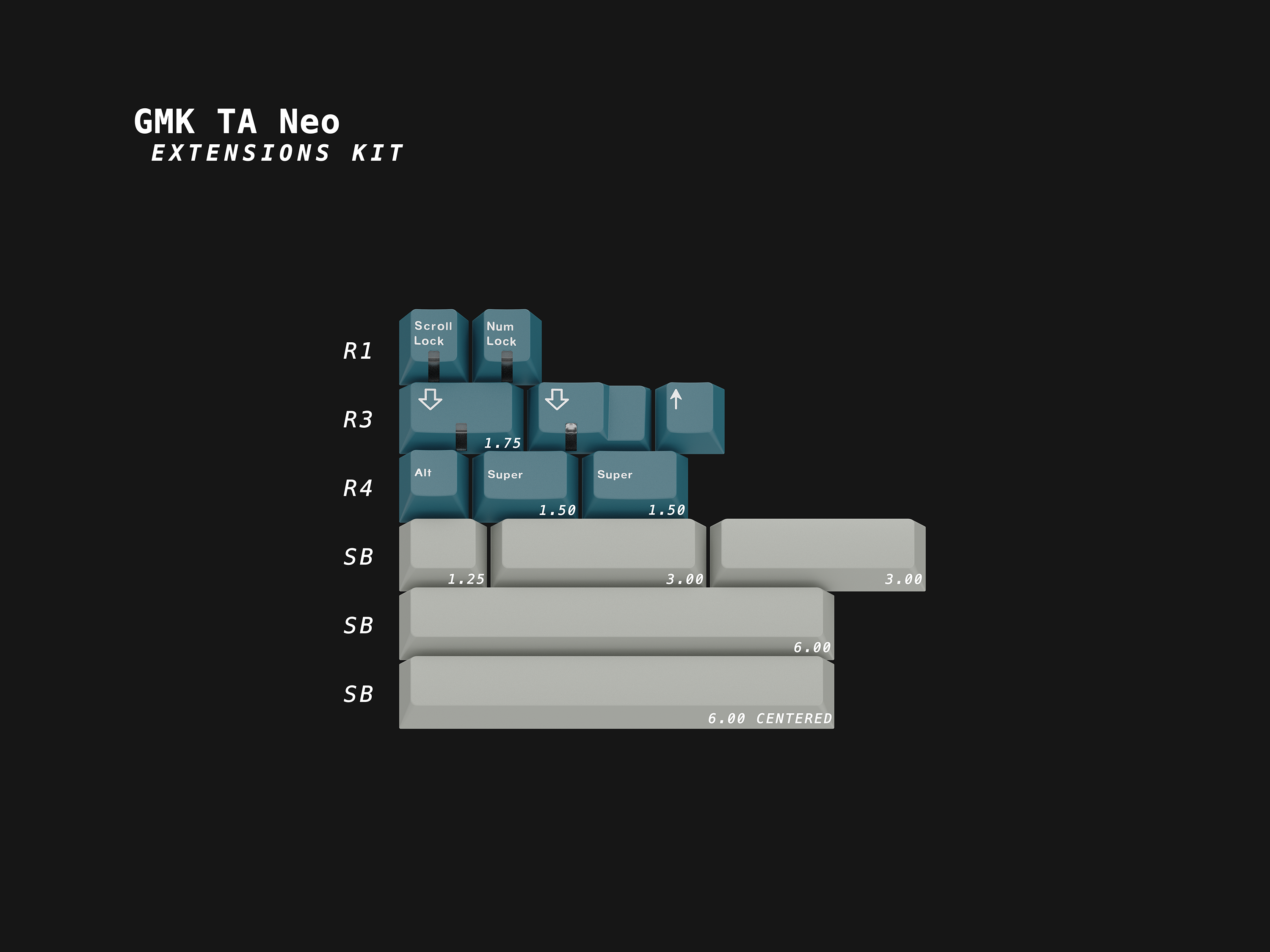 GMK CYL TA Neo Keycaps