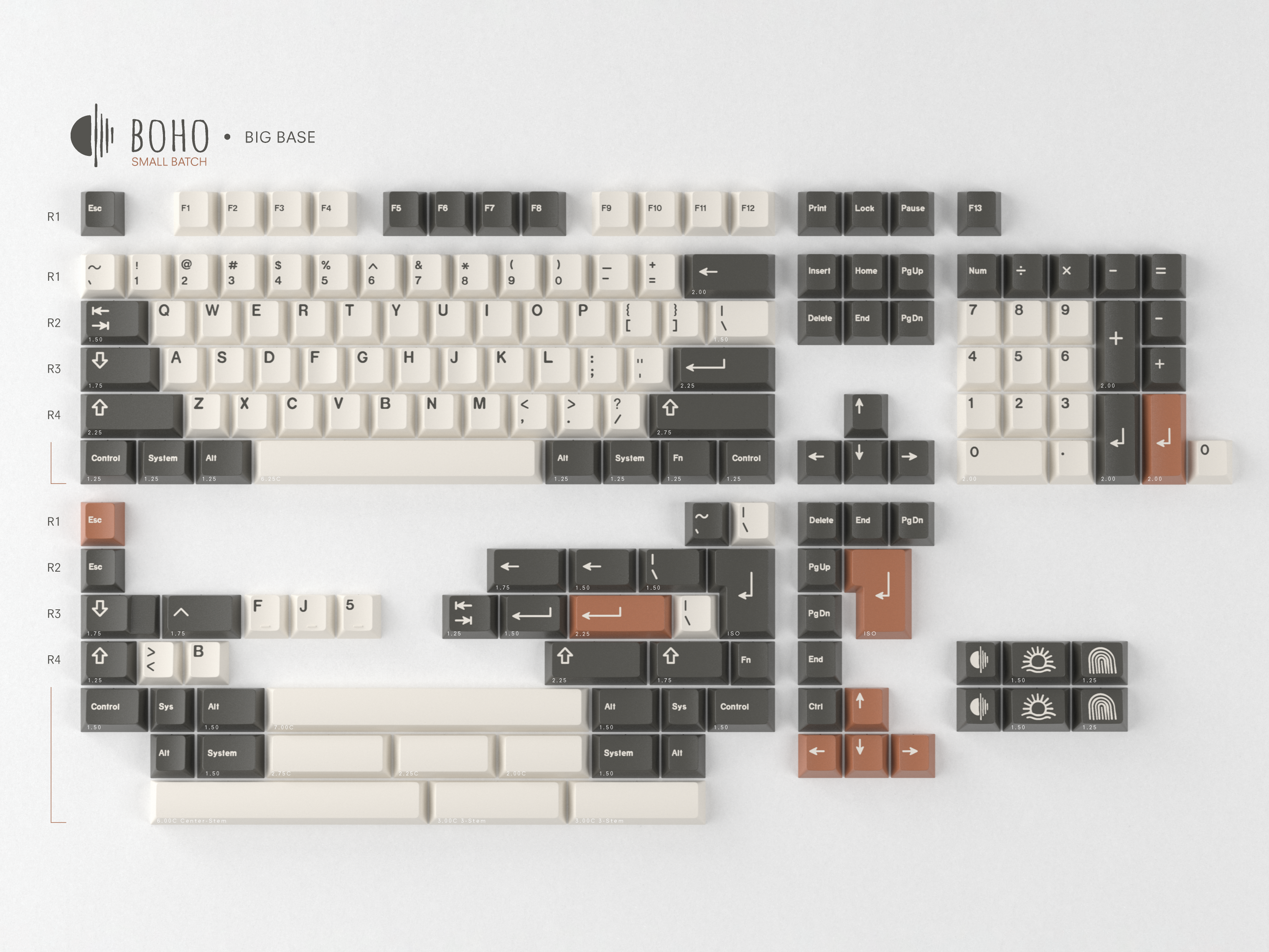 GMK CYL Boho Keycaps