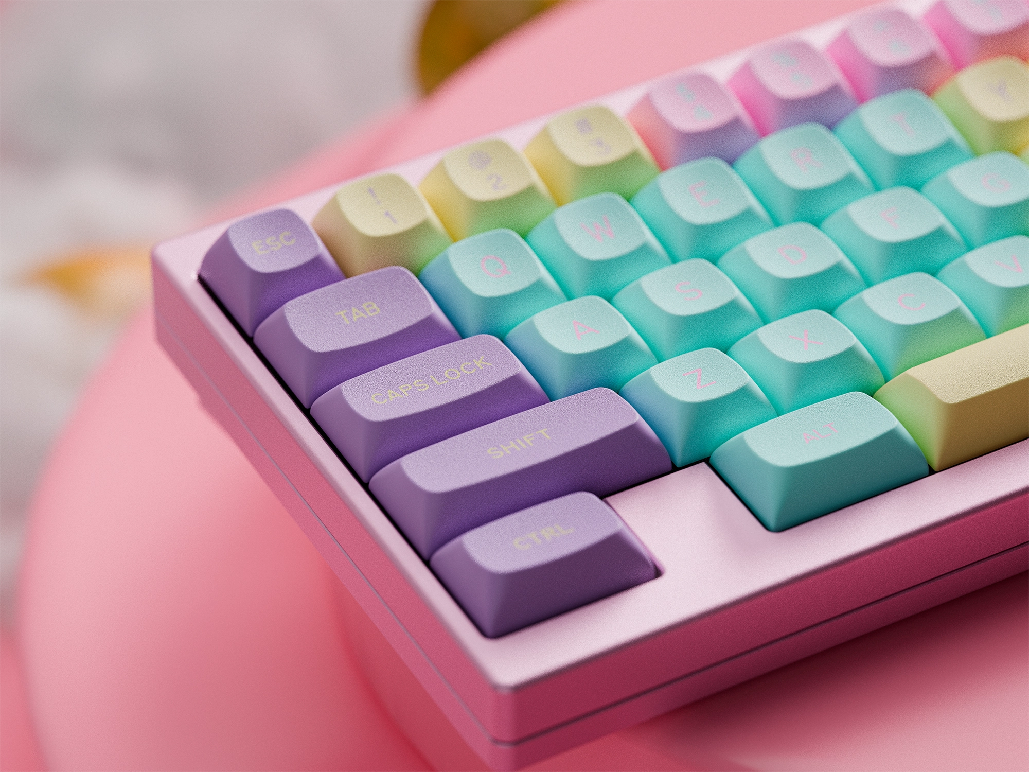 GMK MTNU Divinapapaya Keycaps