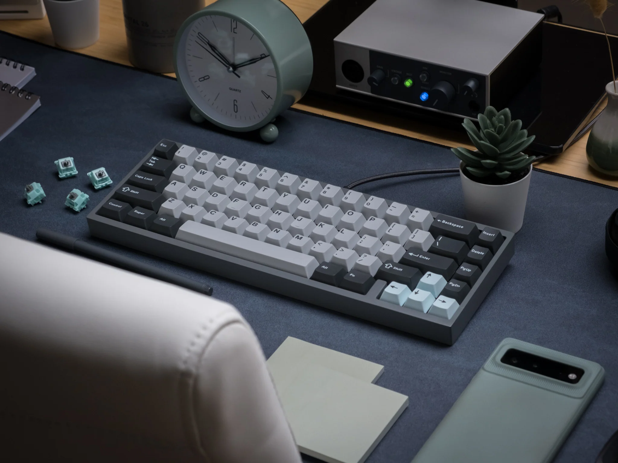 GMK CYL Rainy Day R3 Keycaps