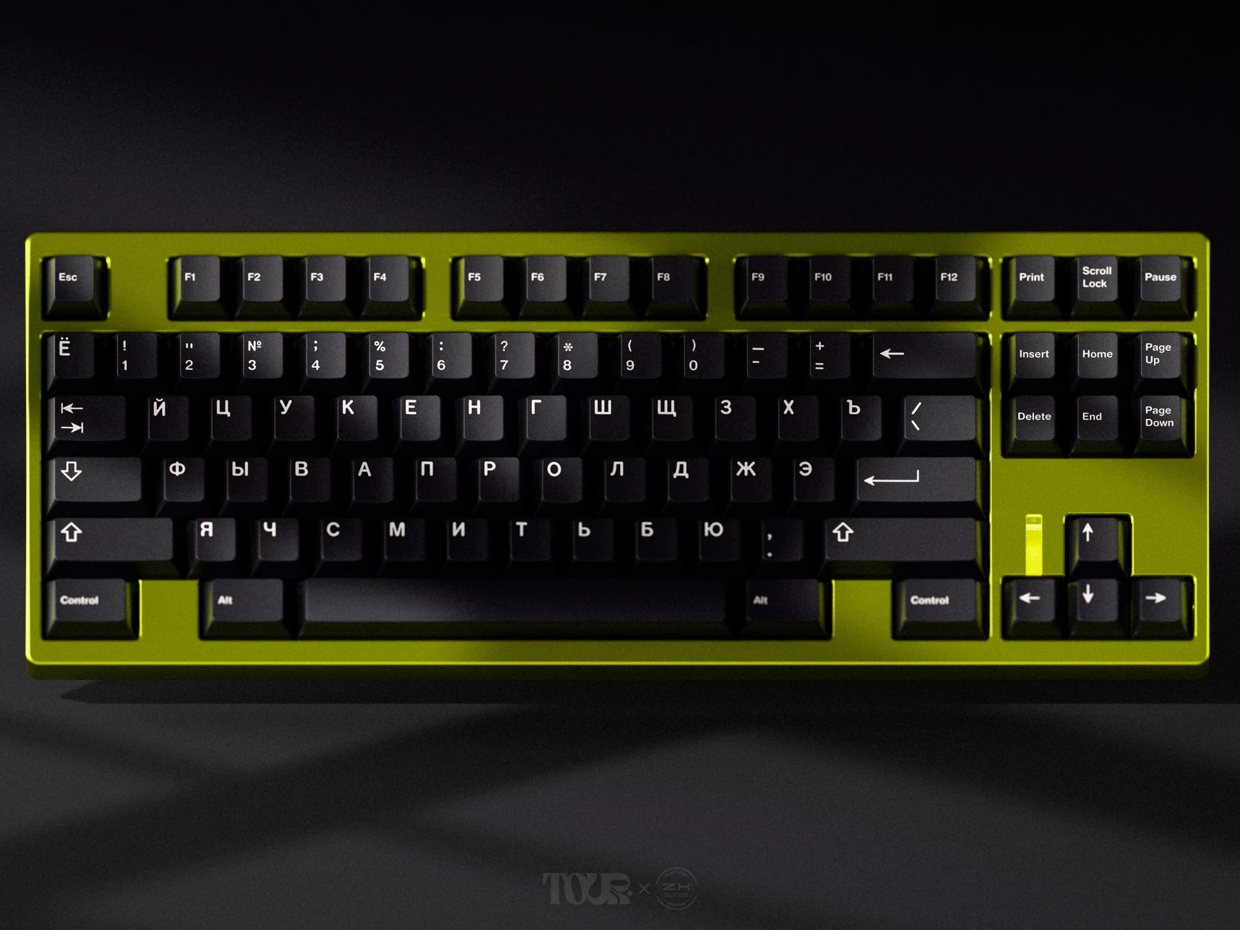 GMK CYL Klassika Classic Mono-Cyrillic Keycaps