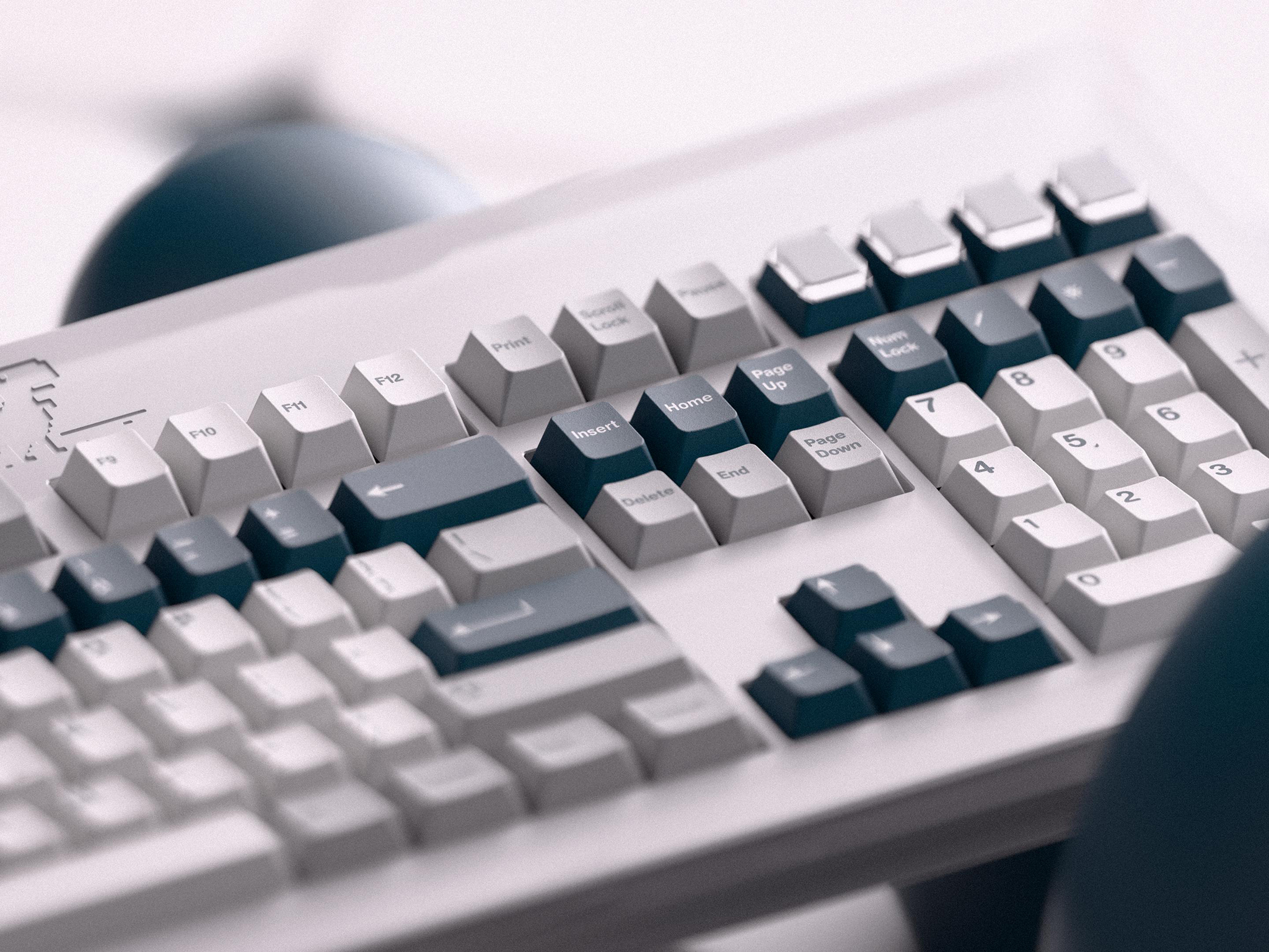 GMK CYL Prussian Alert Keycaps