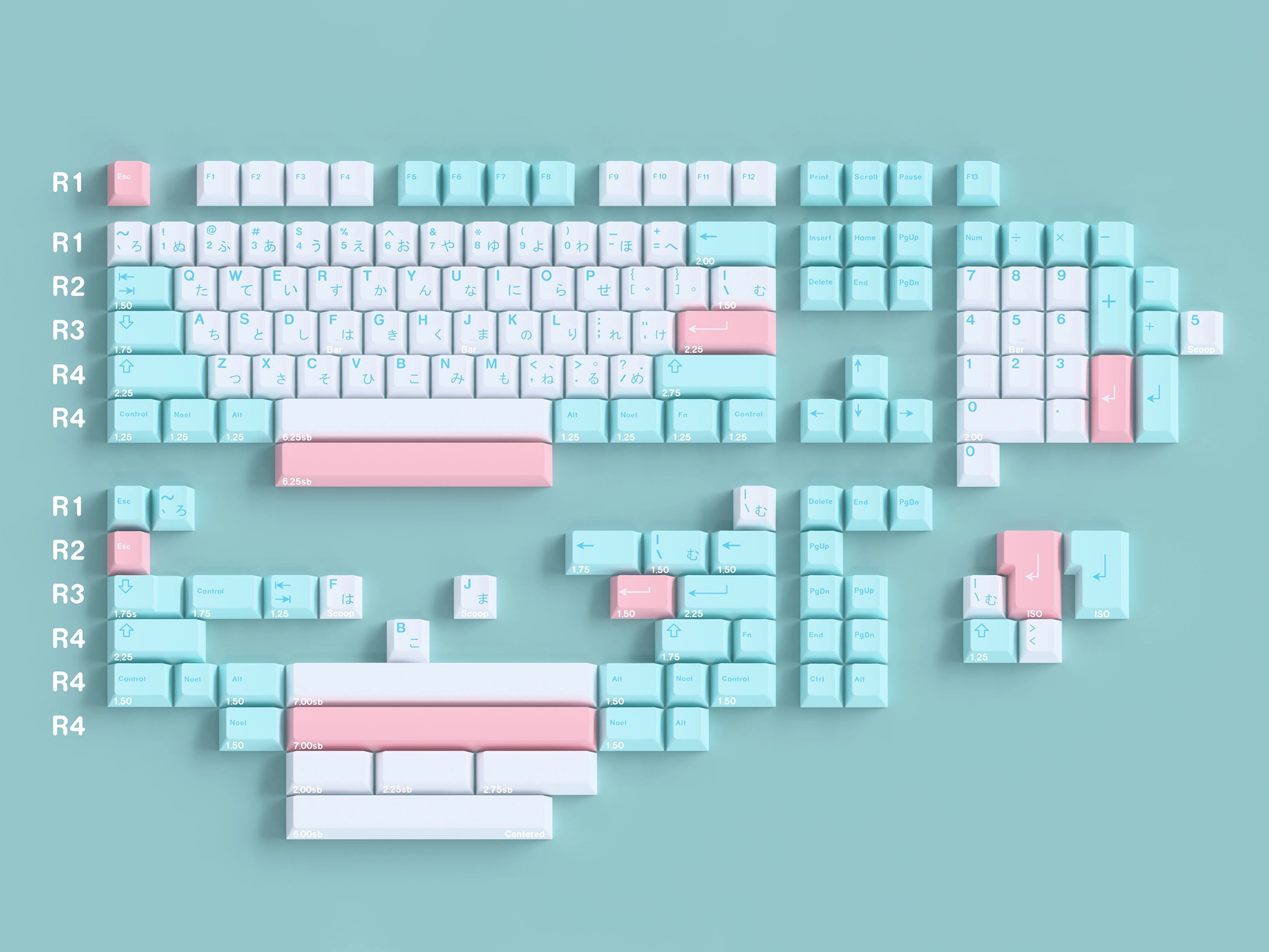 GMK CYL Noel R2 Keycaps