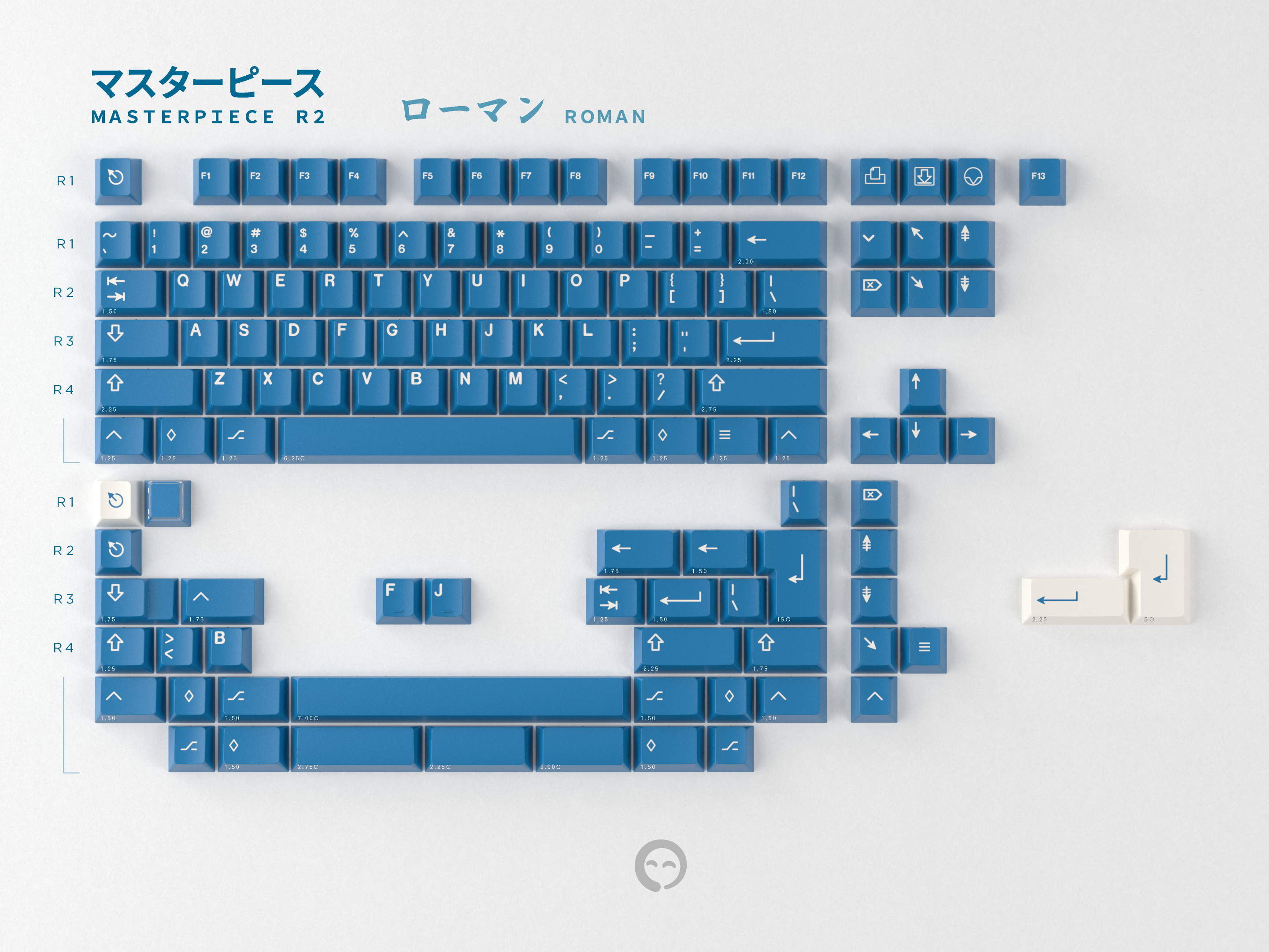 GMK CYL Masterpiece R2 Keycaps