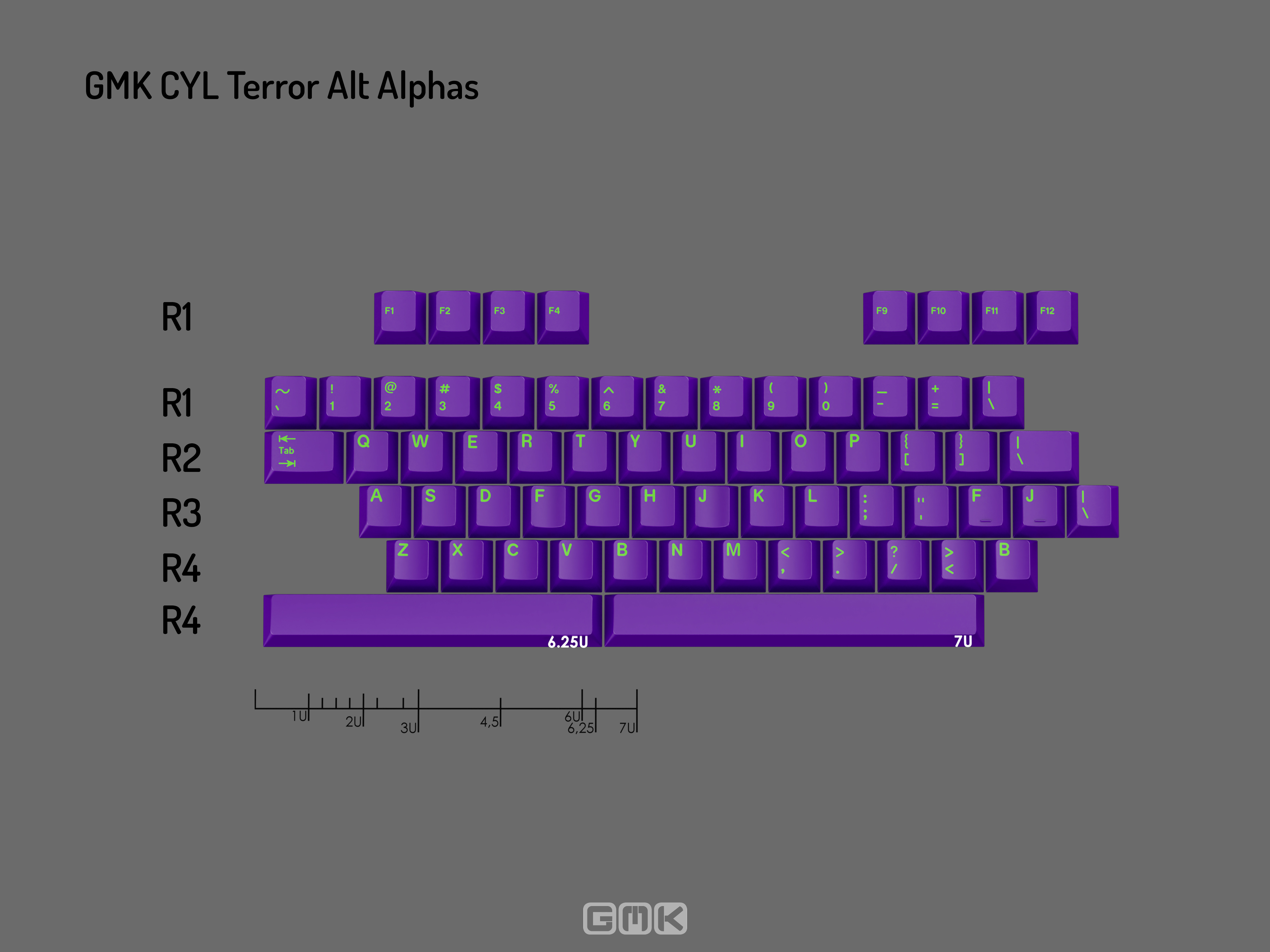 GMK CYL Terror Keycaps GMK CYL Terror Keycaps