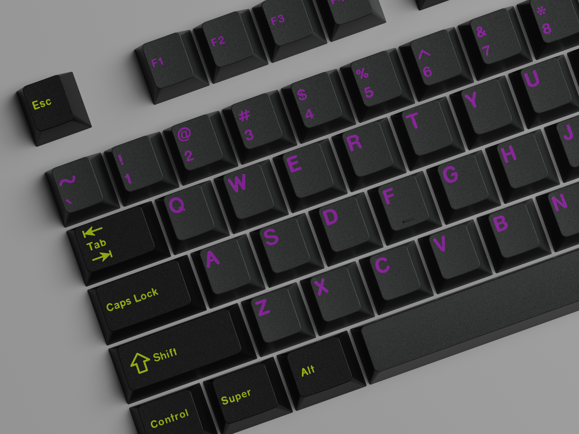 GMK CYL Evil Lime Keycaps